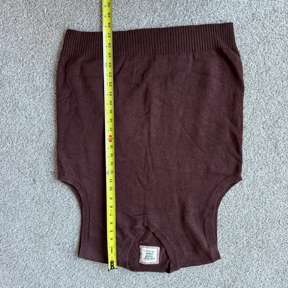 Whisky Grandpa Chocolate Brown Cotton Cashmere V Neck Sweater Vest - Picture 5 of 7